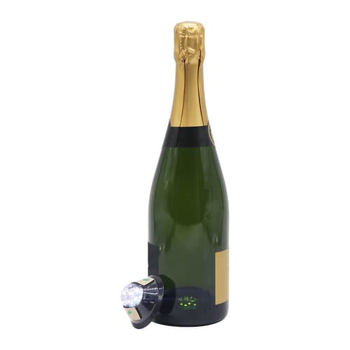 Led Light Up Champagne Bottle Sticker 12ct