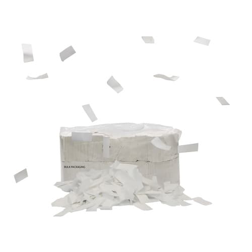 Paper Confetti White 1.1# Bag 20ct