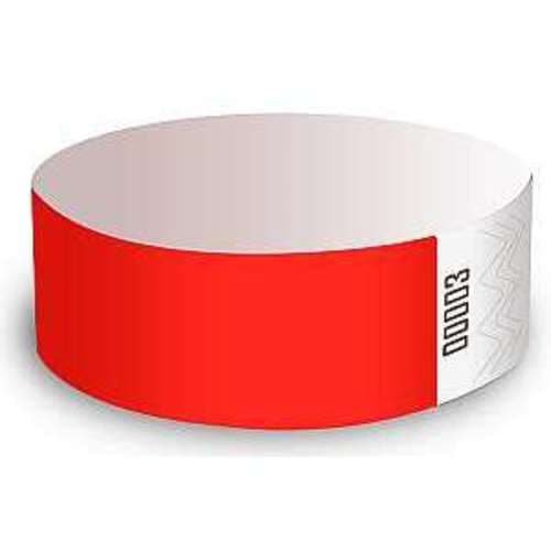 Wrist Bands • Solid Red